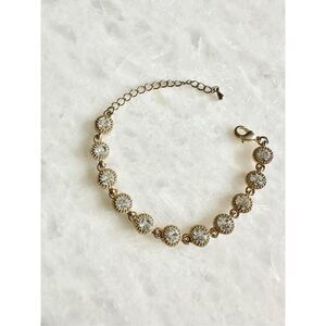 Super sparkly BoHo bracelet with extender lobster clasp